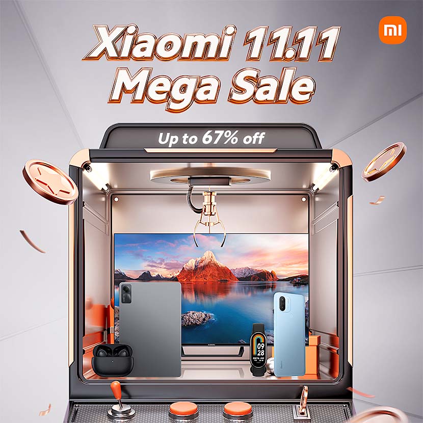 Xiaomi’s 11.11 Sale is Here! Get Ready for up to 60% Discounts on Xiaomi Smartphones, Wearables, and AIoT Products