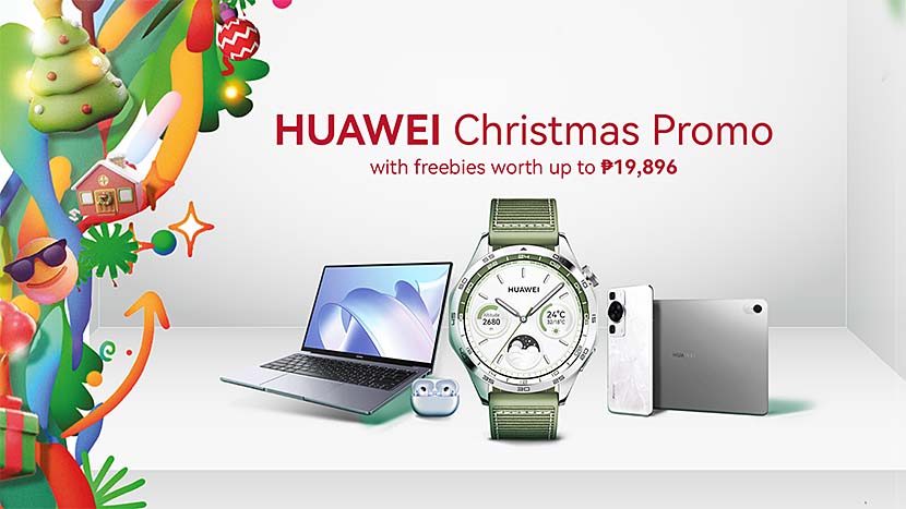HUAWEI brings great gifts for you and your loved ones this season!