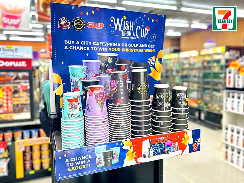 “Wish Upon A Cup” Holiday Promo by 7-Eleven Brings Christmas Dreams to Life with Gadgets, Adventure Ride, and a Trip to Barcelona