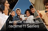 Take everyday activities to the next level  with the realme 11 Series