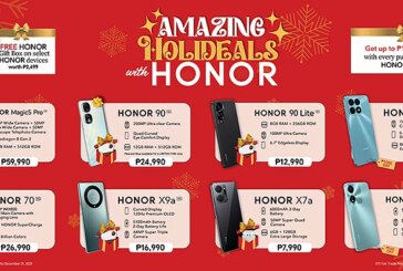 Snag a FREE Gift Box worth Php 2,499 with HONOR Amazing Holideals Promo