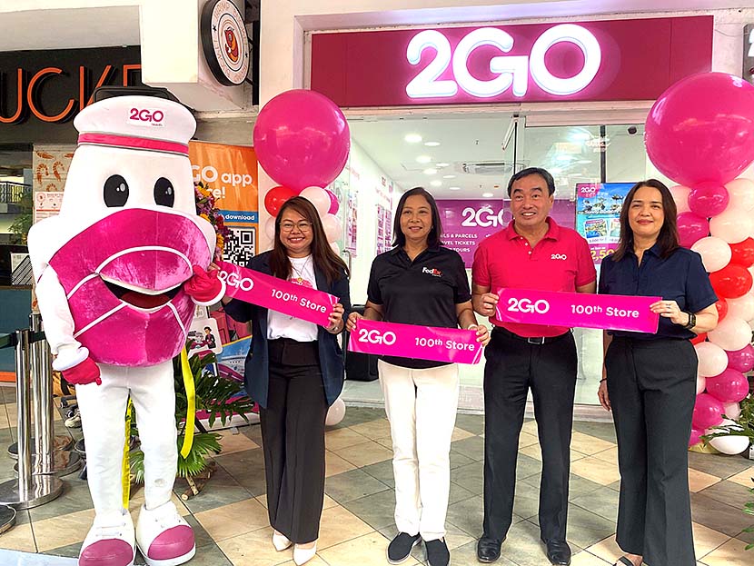 2GO opens its 100th own store at San Juan City