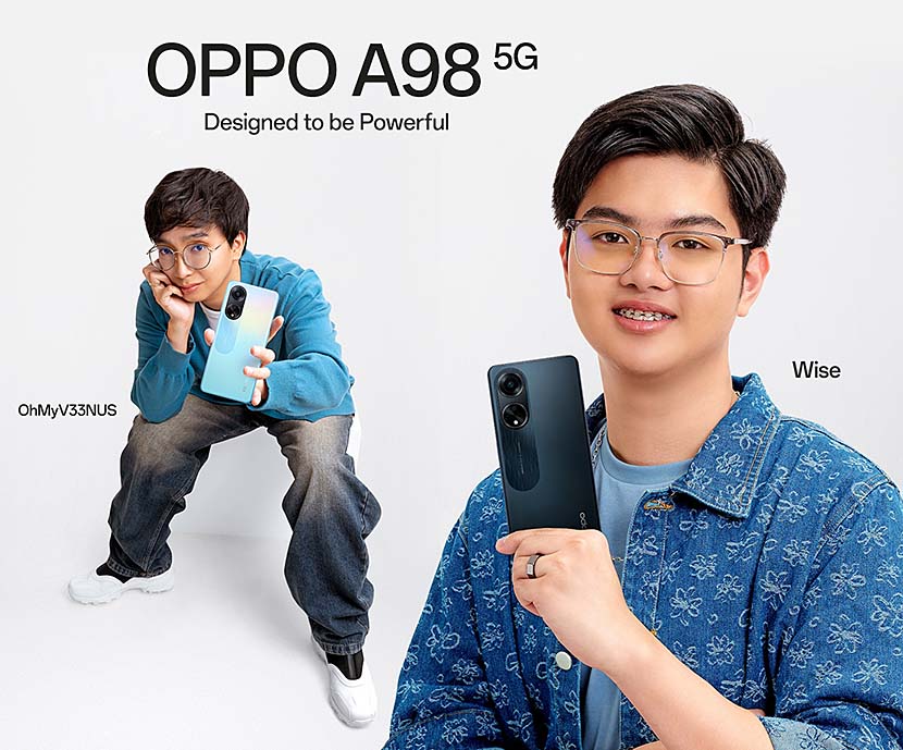 Blacklist International Stars OhMyV33nus and Wise Share Their Seamless Experience With the OPPO A98 5G
