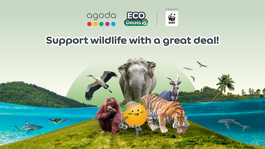 Agoda Announces Launch of Its Third Edition Eco Deals Program at the ASEAN Tourism Forum:  Expands Partnership with WWF and Pledges USD $1 Million for Wildlife Conservation