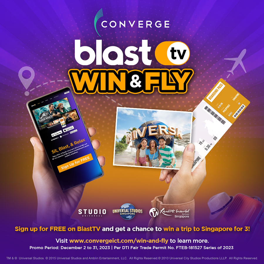 Win A Trip to Universal Studios Singapore with Converge and BlastTV!