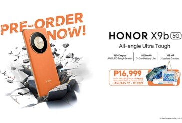 The Toughest Phone HONOR X9b 5G arrives with a smashing price of Php 16,999 only!