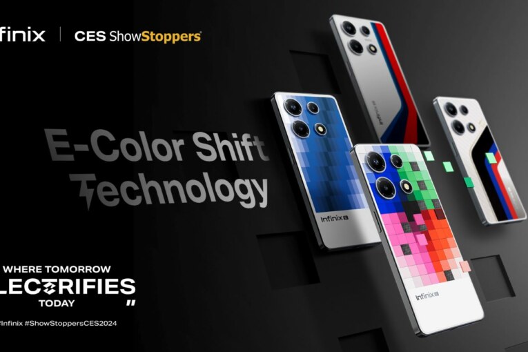 Infinix Unveils E-Color Shift at CES 2024 Revolutionizing Interactive Smartphone Color Transformation