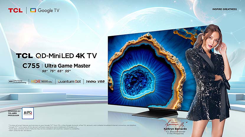 TCL introduces the Future of Gaming with the C755 ‘Ultra Game Master’ QD-Mini LED TV