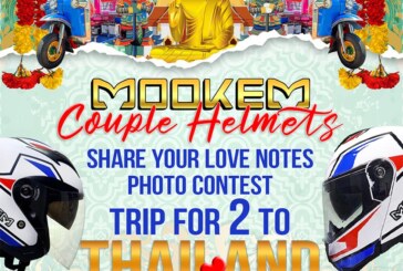 Win a Trip To Thailand with MOOKEM Couple Helmets Promo