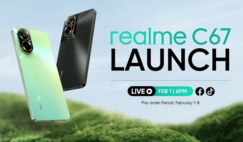 realme C67 to arrive in PH on February 1, pre-order details announced