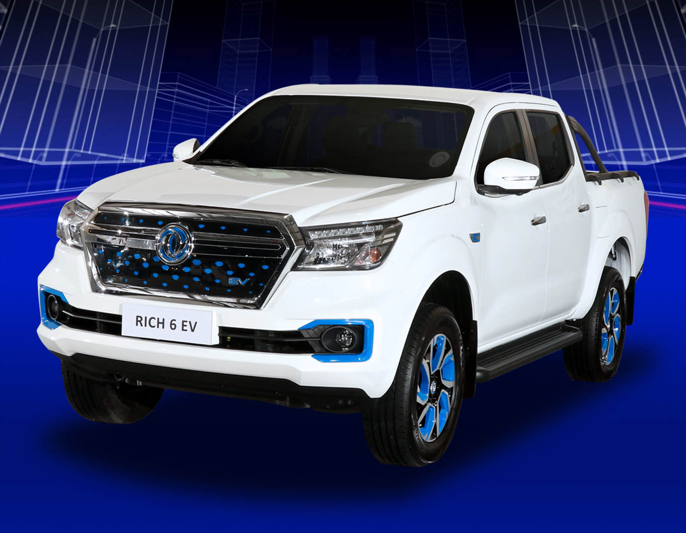 Dongfeng Rich6 350 True EV Pickup Is Your Perfect Business Starter