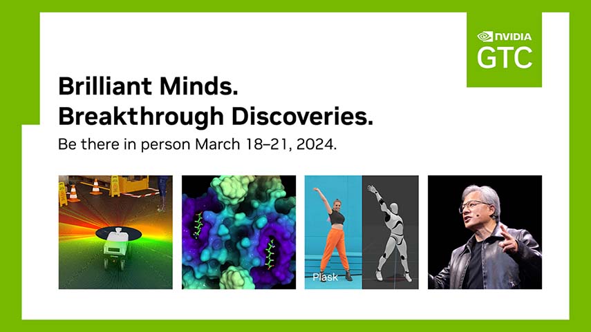NVIDIA’s CEO to Unveil Latest Breakthroughs in Accelerated Computing, Generative AI and Robotics at GTC 2024