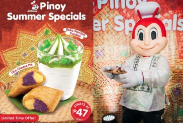 Jollibee offers Pinoy Summer Specials with Ube Cheese Pie and Buko Pandan Sundae