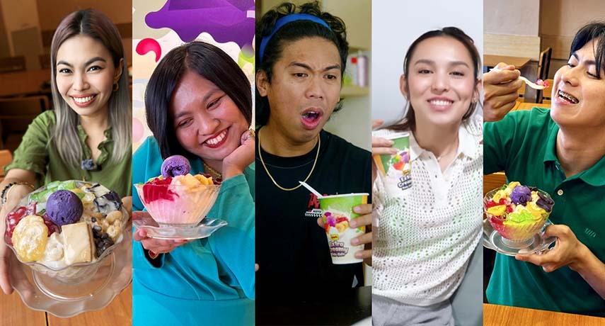Cong TV, Kyline, and other top influencers level up their summer with Mang Inasal Extra Creamy Halo-Halo
