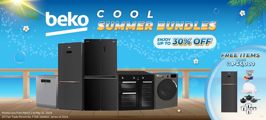 Enjoy the best deals with Beko Cool Summer Bundles for your home