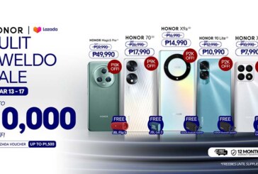 Up to Php 10,000 worth of discounts on your favorite HONOR devices this Lazada Sulit Sweldo Sale!