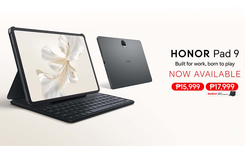 Unlock limitless possibilities with the NEW  HONOR Pad 9, now available starting Php 15,999!