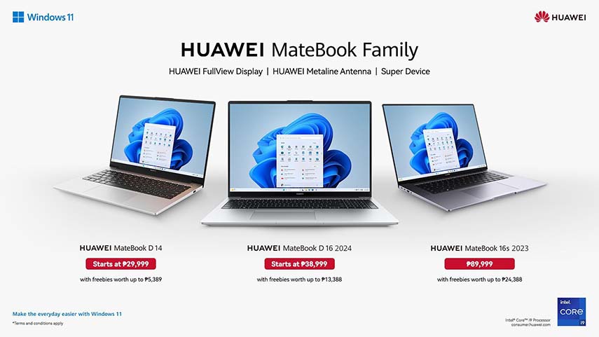 Explore HUAWEI MateBook’s Promos and Discounts this March
