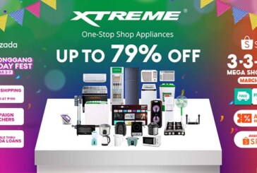 Get Up to 79% Discount from XTREME Appliances this 3.3 Shopee Mega Shopping Sale and Lazada 3.3 Bonggang Bday Fest
