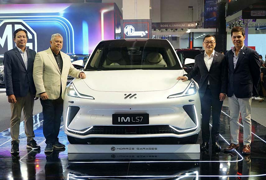 MG brings the IM LS7, an all-electric and highly innovative crossover SUV