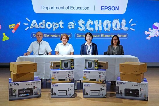 Epson Philippines sponsors Metro Manila elementary schools with innovative technology to enhance learning