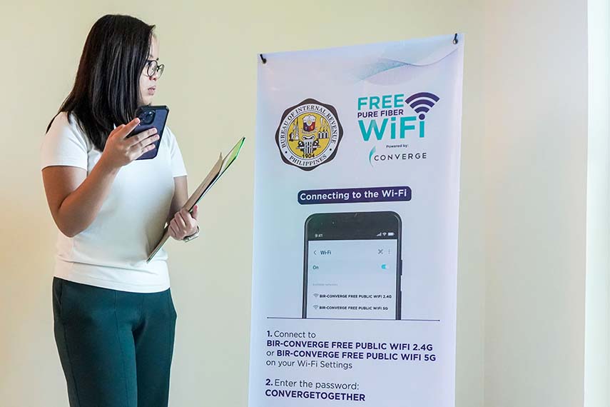 Converge provides FREE connectivity in BIR Revenue District Offices to support filing of 2023 AITR