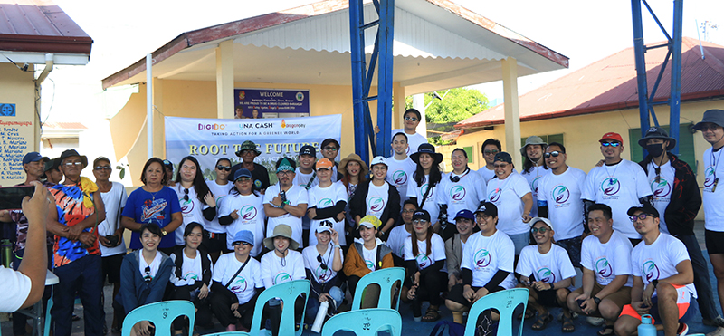 Digido Finance Corp. volunteers promote coastal resilience, biodiversity restoration by planting over 1,000 mangroves at Bataan