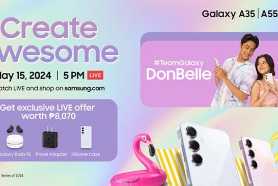Create Awesome with Donny Pangilinan and Belle Mariano on May 15