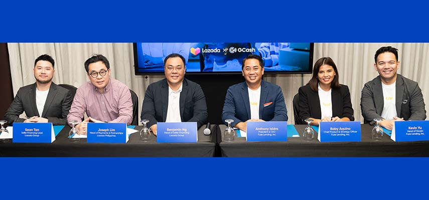 GCash lending arm Fuse partners with Lazada Philippines to launch cash loans for sellers