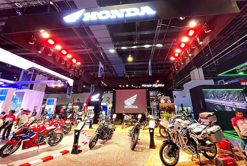 Honda Philippines Flexes New Big Bikes at The 2024 Makina Moto Show