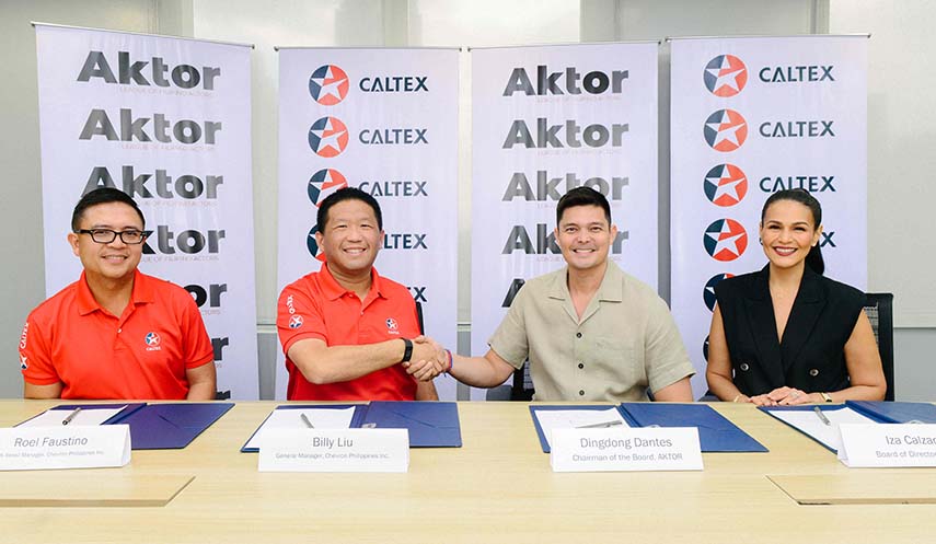 Caltex Inks Deal with Aktor, Provide Fuel Support to its Organization Members