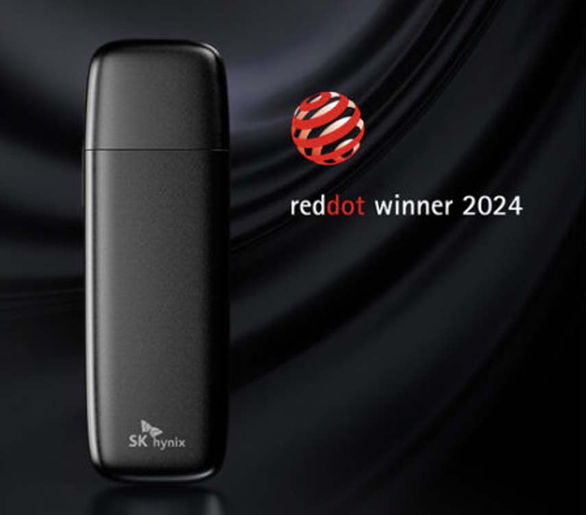 Product showcase for Red Dot winner Tube T31, Haechi H02 during the Computex