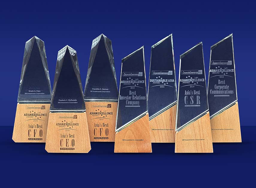 Corporate Governance Asia Recognizes SM for Corporate Excellence