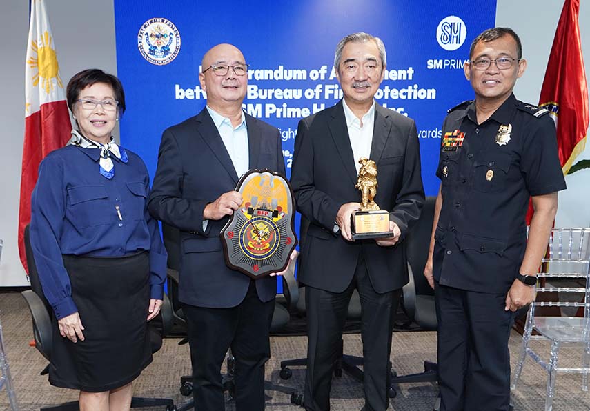 SM Prime, Bureau of Fire launch Search for Ten Outstanding Firefighters