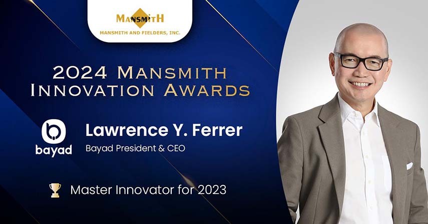Bayad President and CEO, recognized as one of the 2024 Top Filipino Innovators