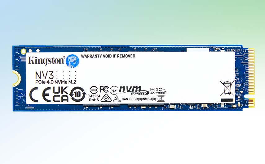 Kingston Brings Next-Gen Performance with NV3 PCIe 4.0 NVMe SSD