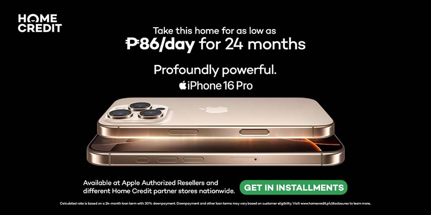 #iPhoneforEveryONE: Home Credit makes it easy for Filipinos to own the iPhone 16 series