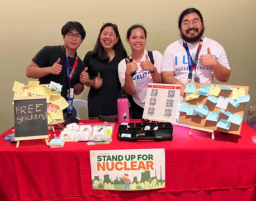 Alpas Pinas Engages Youth at Komiket 2024 with Nuclear Energy Advocacy