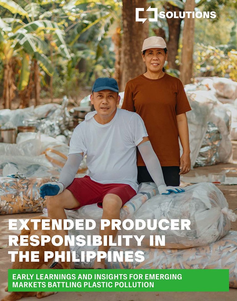 PCX Solutions report shows Philippines’ new EPR Law making an impact on plastic pollution