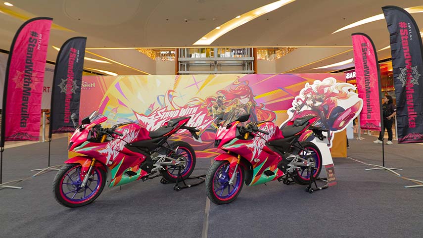 Mavuika-Themed Motorcycle