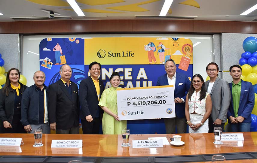 Sun Life’s Macaulay Club donates PHP 4.5 million to light up Last Mile Schools in Sarangani