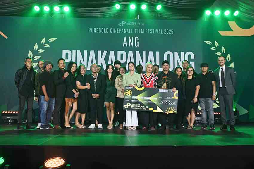 Salum and Champ Green shine bright at the Puregold CinePanalo 2025 awards night