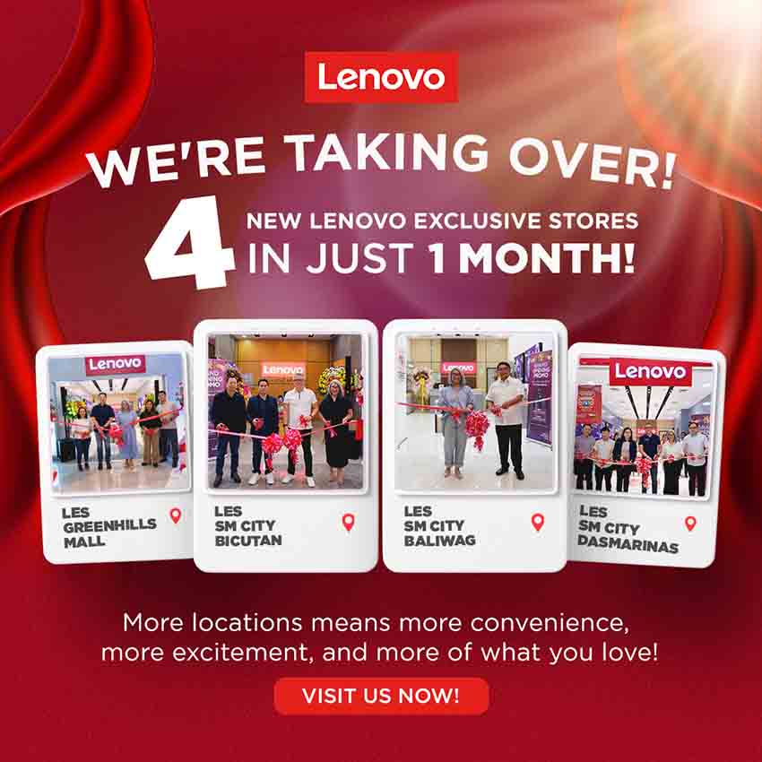 Lenovo Strengthens Market Presence to Bring to Smart Technology to More Filipino Consumers