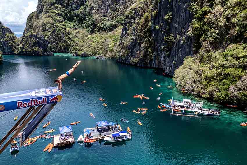Hunt and Iffland Begin Red Bull Cli? Diving Season with  Victories in the Philippines