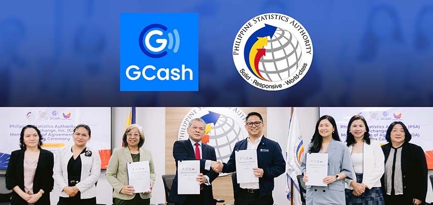 Philippine Statistics Authority x GCash