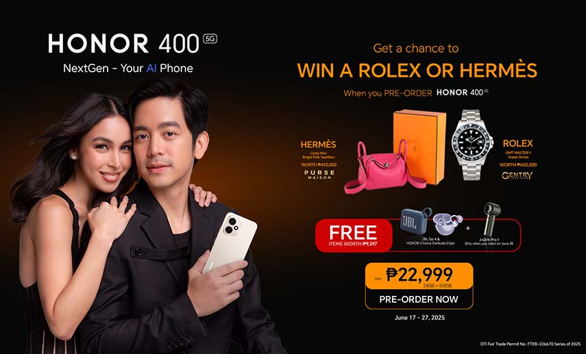 Main KV - Pre-order HONOR 400 5G Now