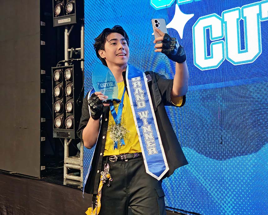 GMA with HONOR 400 5G crown Mad Ramos as Ultimate Sparkle Campus Cutie