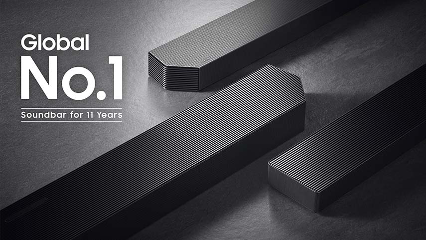 Samsung Soundbars Claim No. 1 Spot Globally for the 11th Year