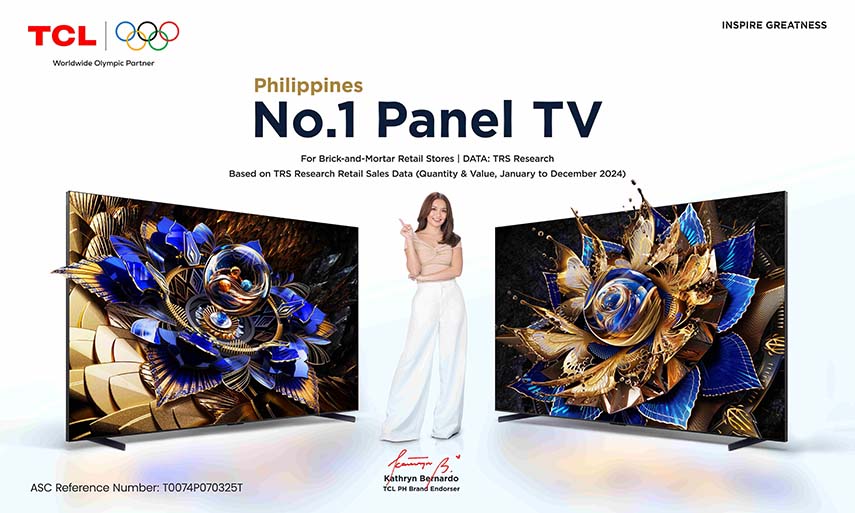 TCL Maintains Dominance as Philippines’ No. 1 Panel TV Brand!