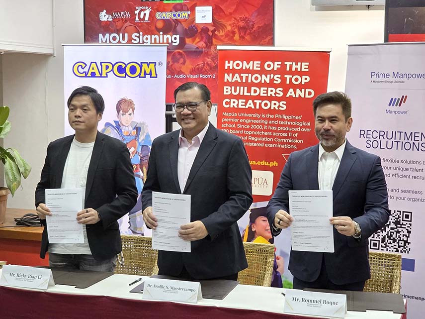 Mapúa University x CAPCOM Singapore And Prime Manpower Philippines Mapúa University x CAPCOM Singapore And Prime Manpower Philippines